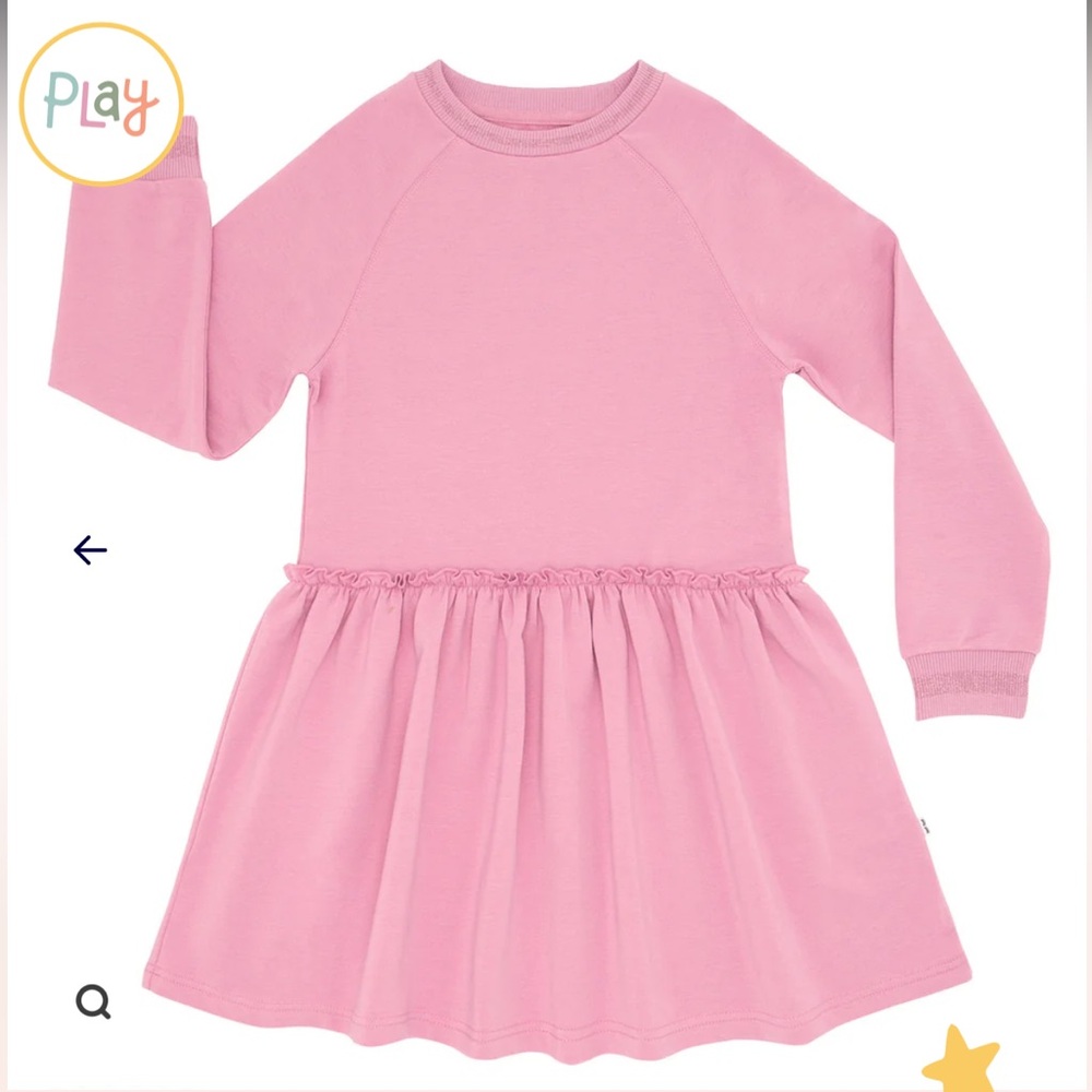Little Sleepies - Garden Rose Drop Waist Dress
